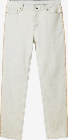 Desigual Regular Jeans 'Roc' in Wit: voorkant