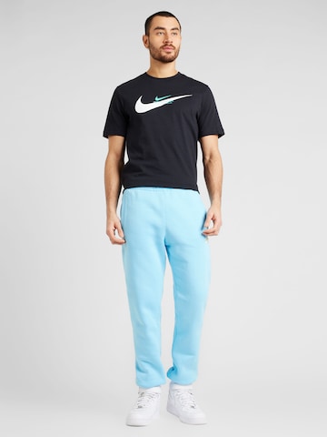 Nike Sportswear Zúžený strih Nohavice 'CLUB FLEECE' - Modrá