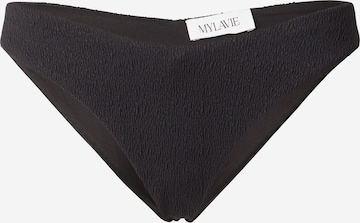 MYLAVIE by Sarah Harrison Низ бикини в Черный: спереди