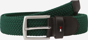 Cintura 'DENTON' di TOMMY HILFIGER in verde: frontale