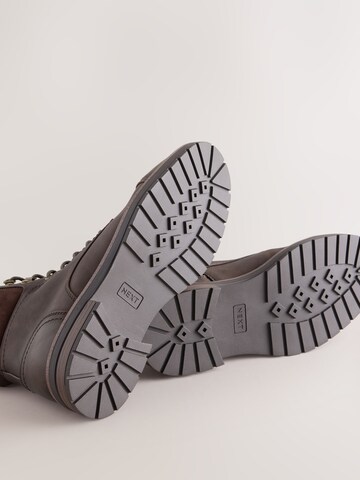 Next Lace-Up Boots in Brown