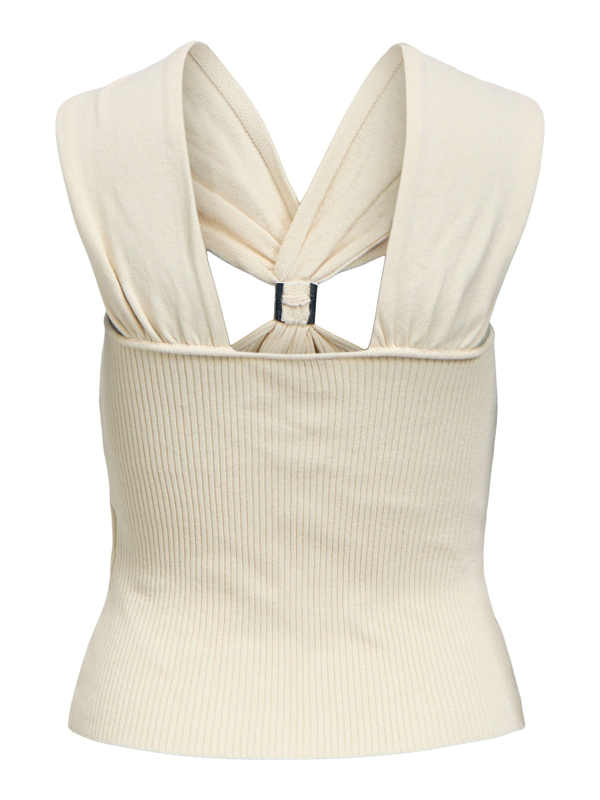 OBJECT Knitted top 'OBJCallie' in Beige