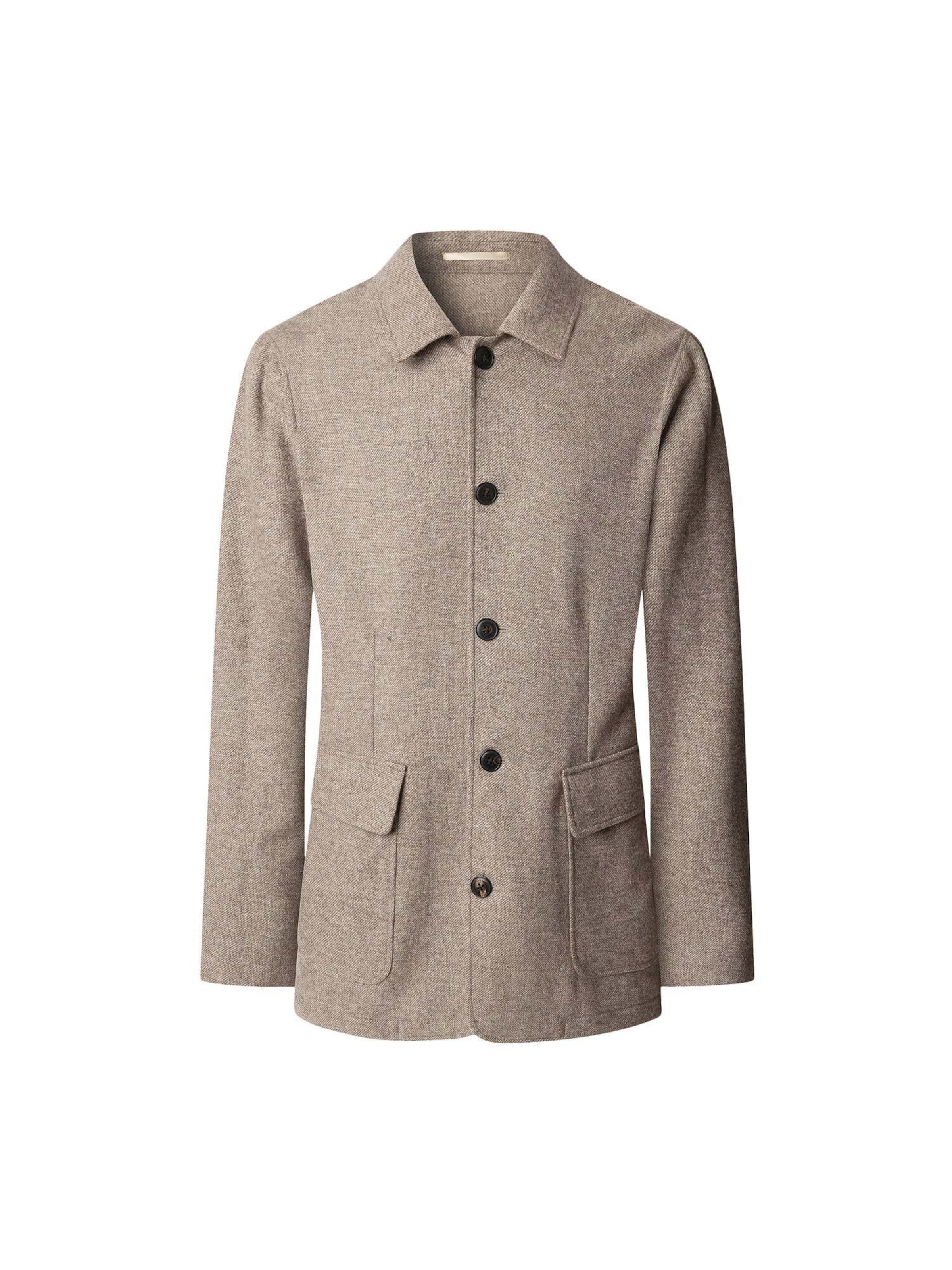 Giacca di mezza stagione di Hackett London in beige: frontale
