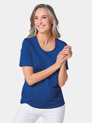 T-shirt Goldner en bleu : devant