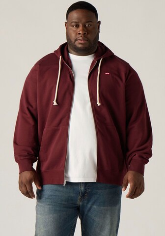 Levi's® Big & Tall Sweatshirt in Red: front