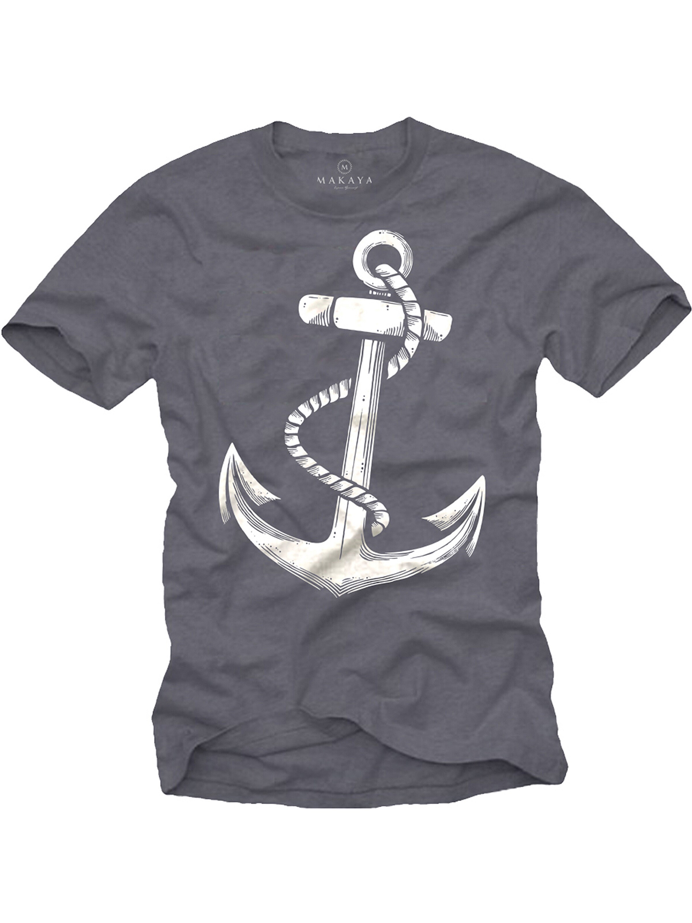 MAKAYA Shirt in Grey: front