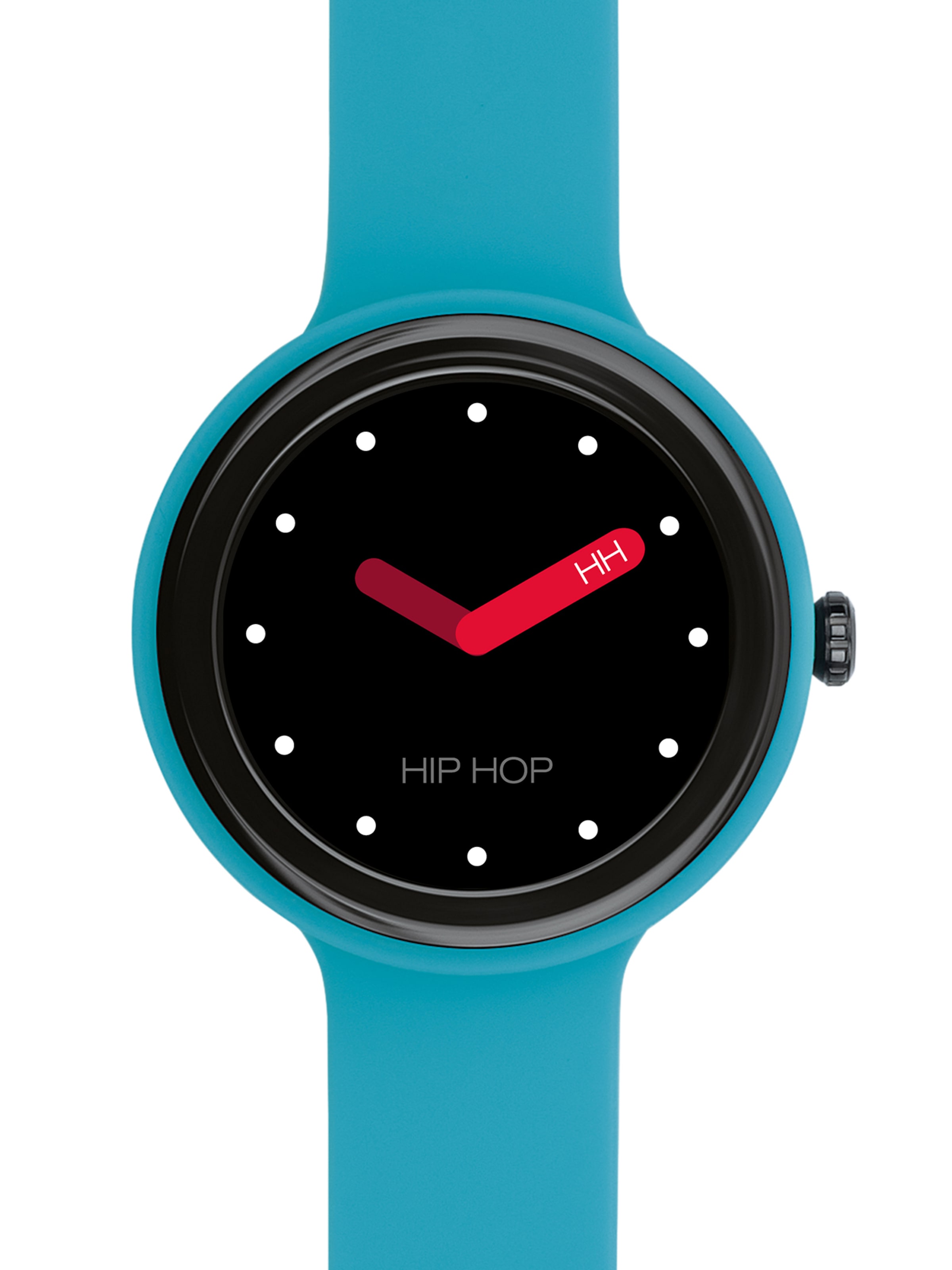 Orologio digitale di Hip Hop in blu