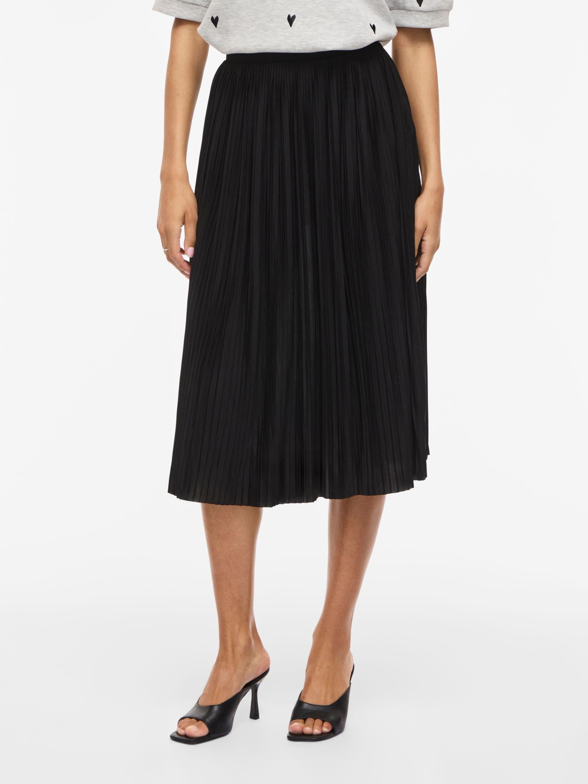 Gonna 'VIPLIS' di VILA in nero