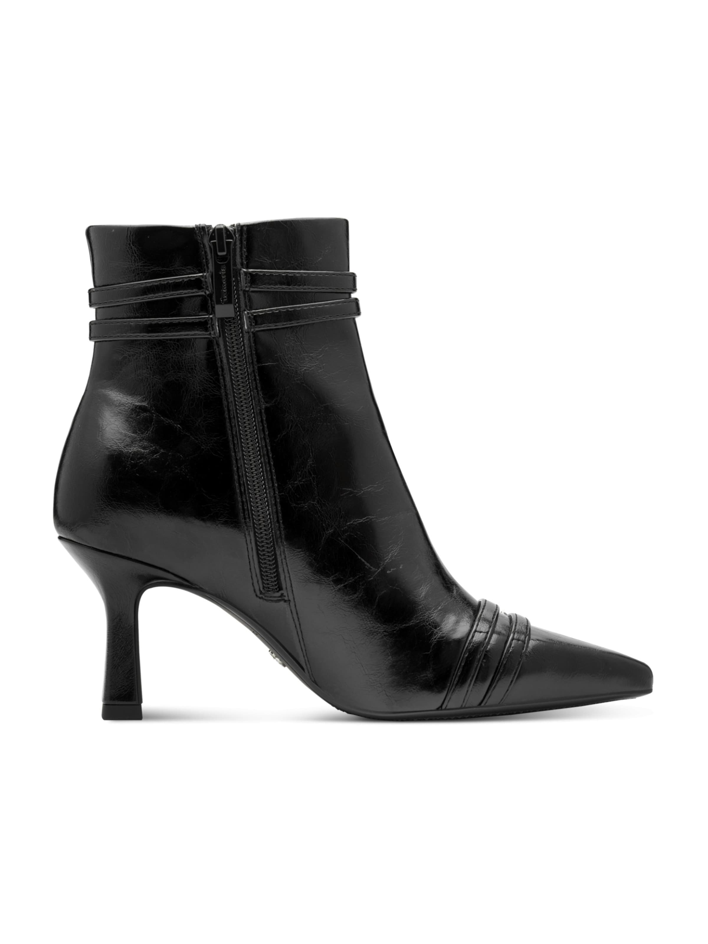 Tamaris Rövid szárú csizmák - fekete