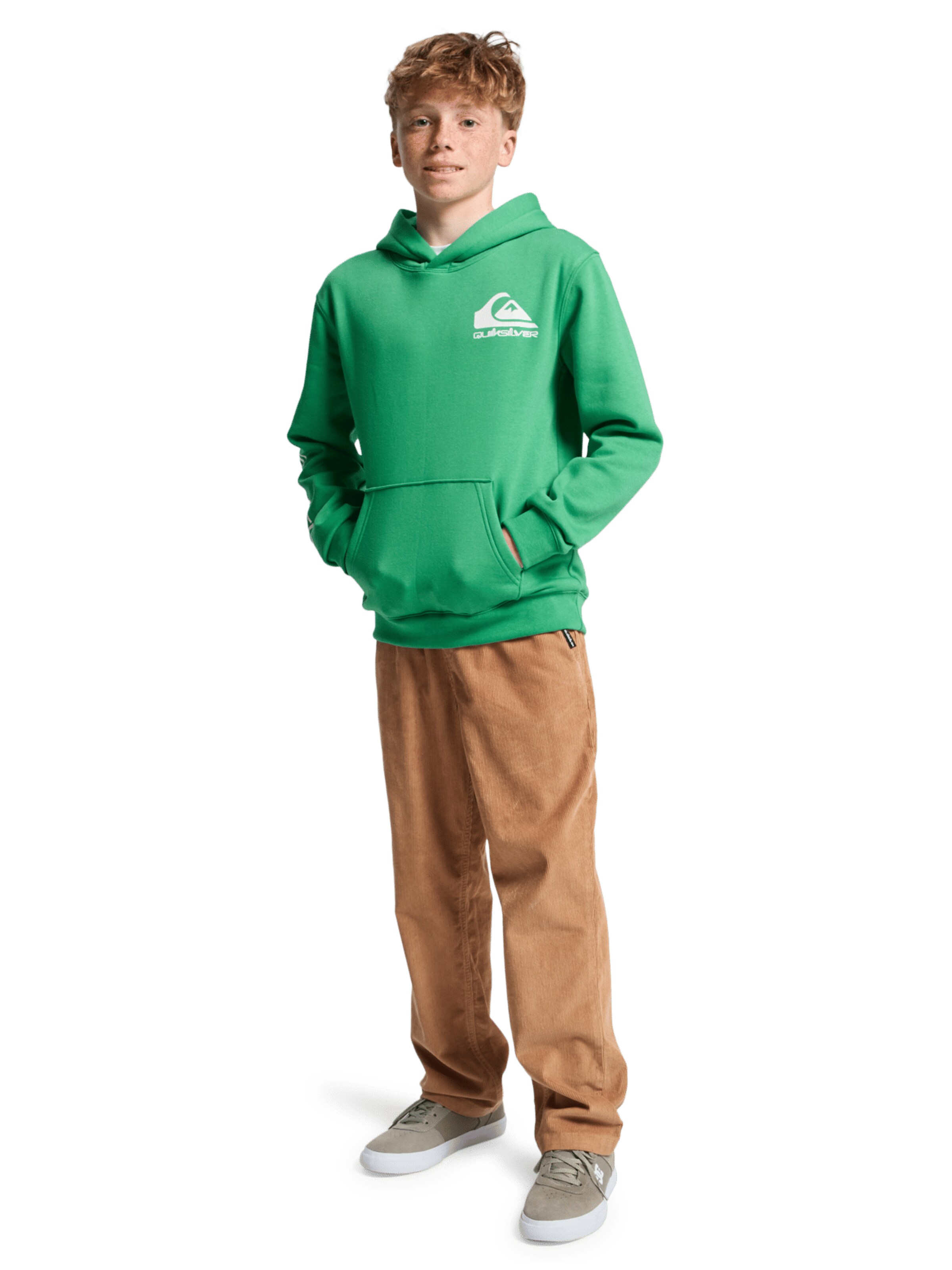 QUIKSILVER Sweatshirt 'Omni' in Green