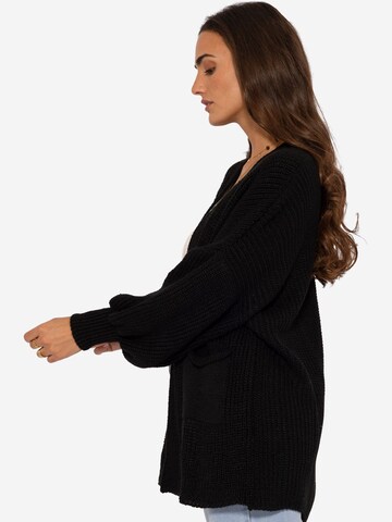 SASSYCLASSY Oversized cardigan i sort