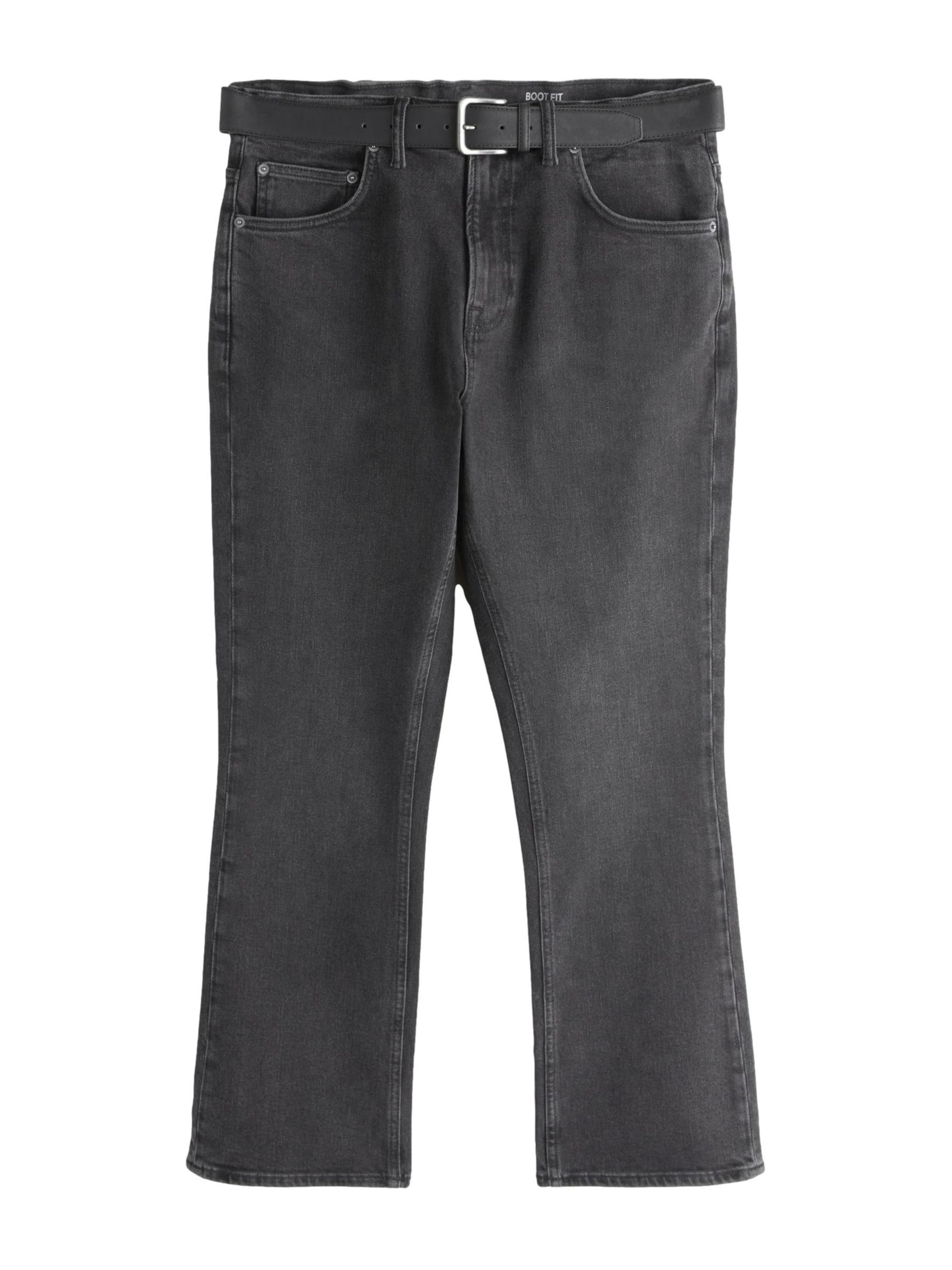 Next Bootcut Jeans in Zwart: voorkant