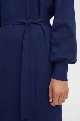 Fransa Knitted dress 'BLUME' in Blue