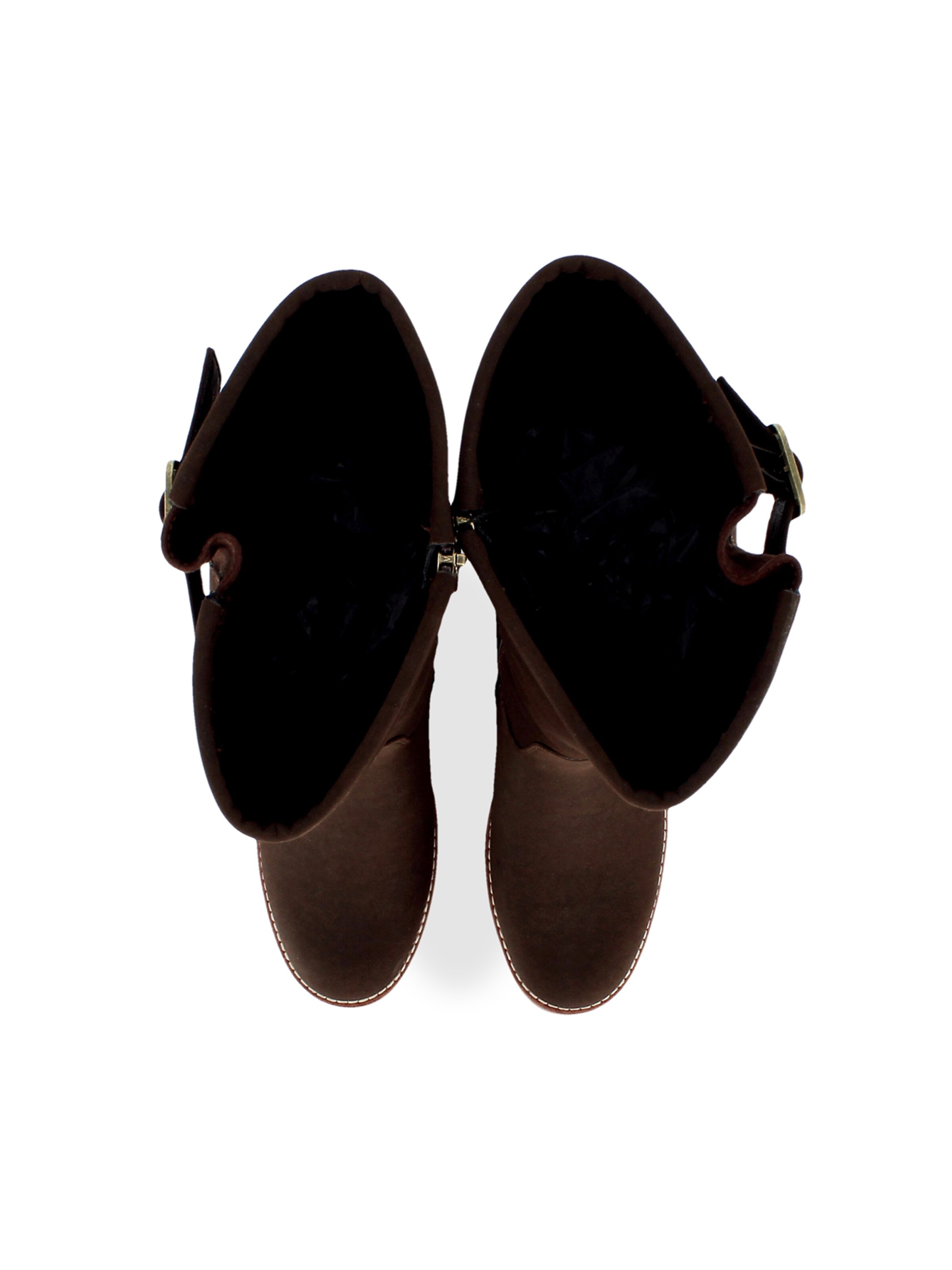 Bottes 'Maggie' US POLO ASSN. en marron : au dessus