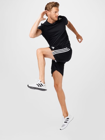 ADIDAS PERFORMANCE Funkční tričko – černá