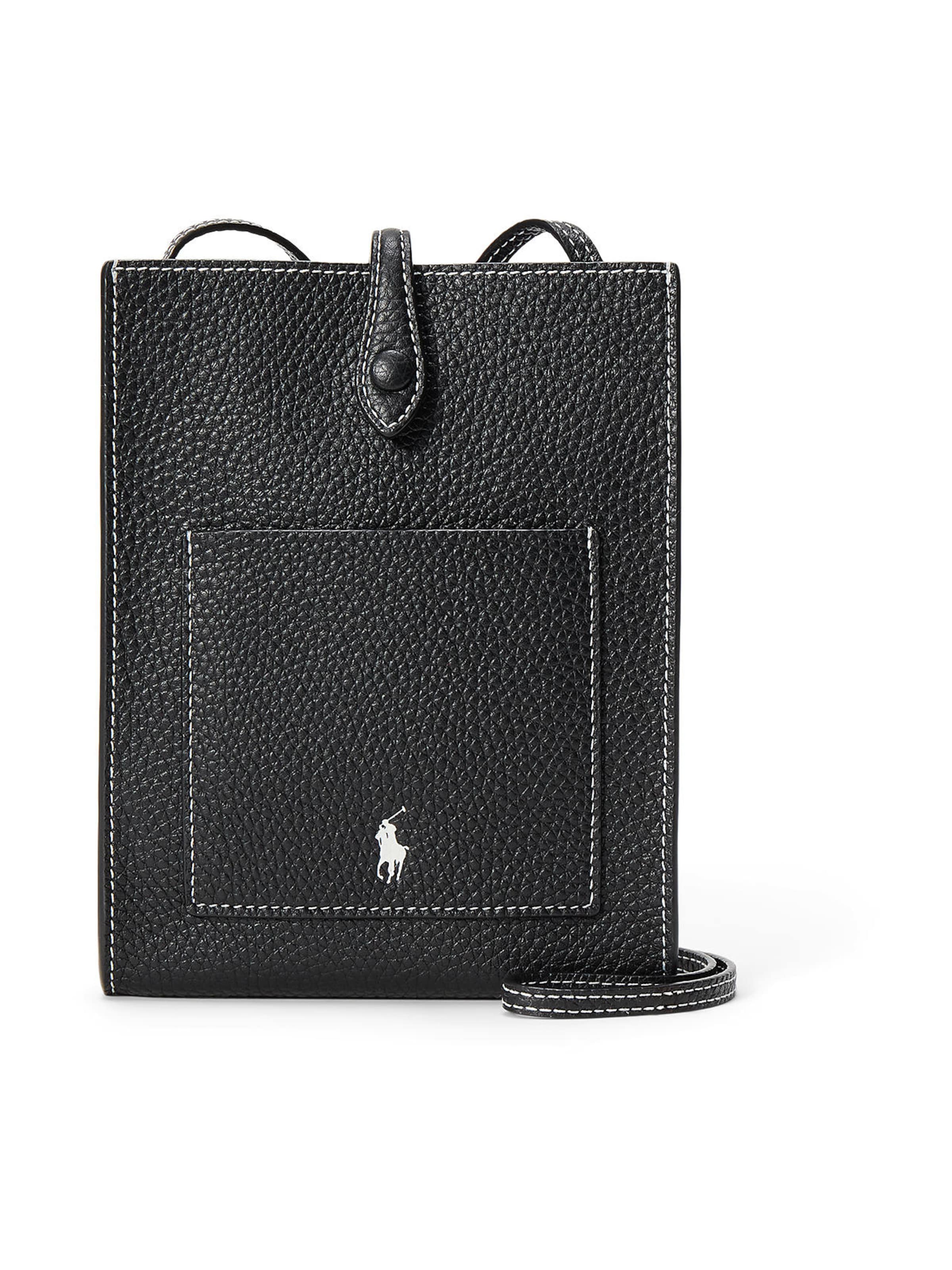 Polo Ralph Lauren Skuldertaske 'PLY' i sort: forside