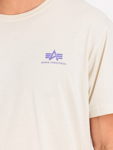 ALPHA INDUSTRIES Shirt in White