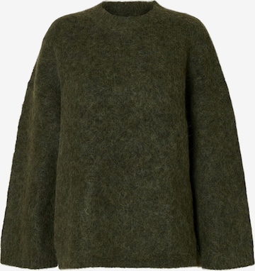 Pullover 'SLFGABRIELLA' di SELECTED in verde: frontale