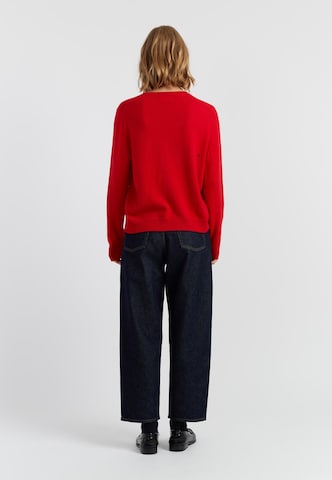 Chinti & Parker Pullover 'Dancing Snoopy' i rød