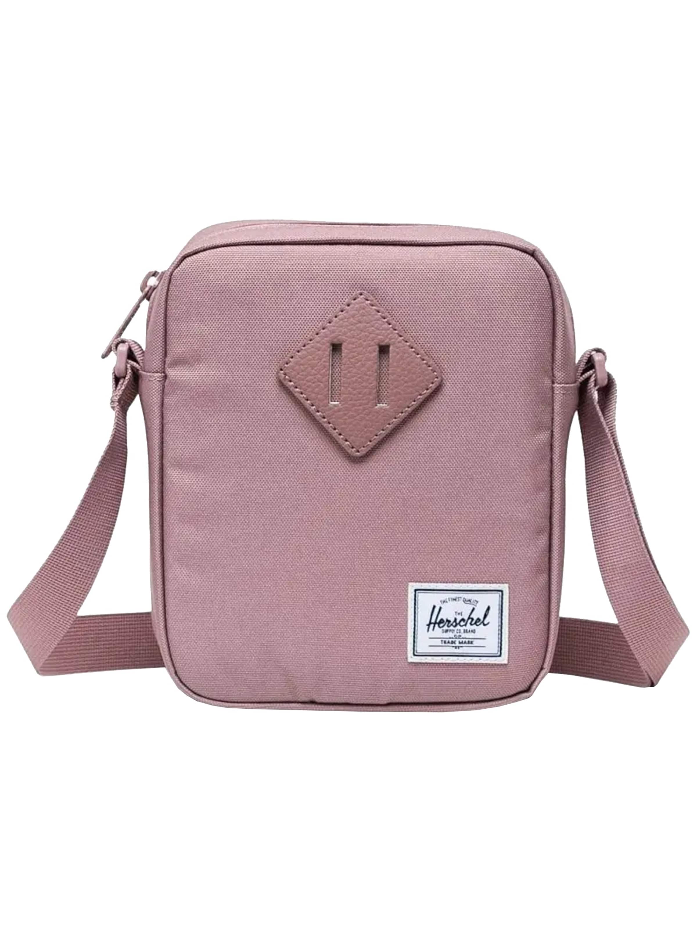 Herschel Crossbody Bag 'Heritage' in Pink: front