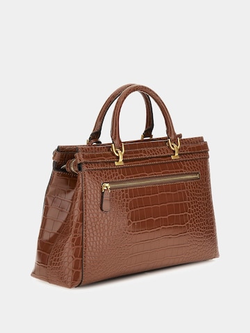 GUESS Handbag 'Sestri ' in Brown