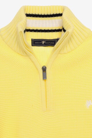 Pullover 'DINA' di DENIM CULTURE in giallo