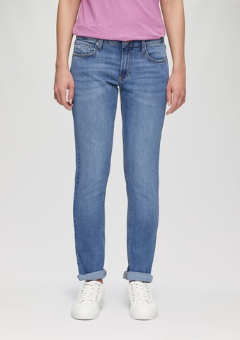 QS Slimfit Jeans in Blauw