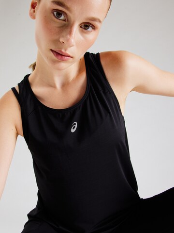 ASICS Sports Top 'ROAD' in Black