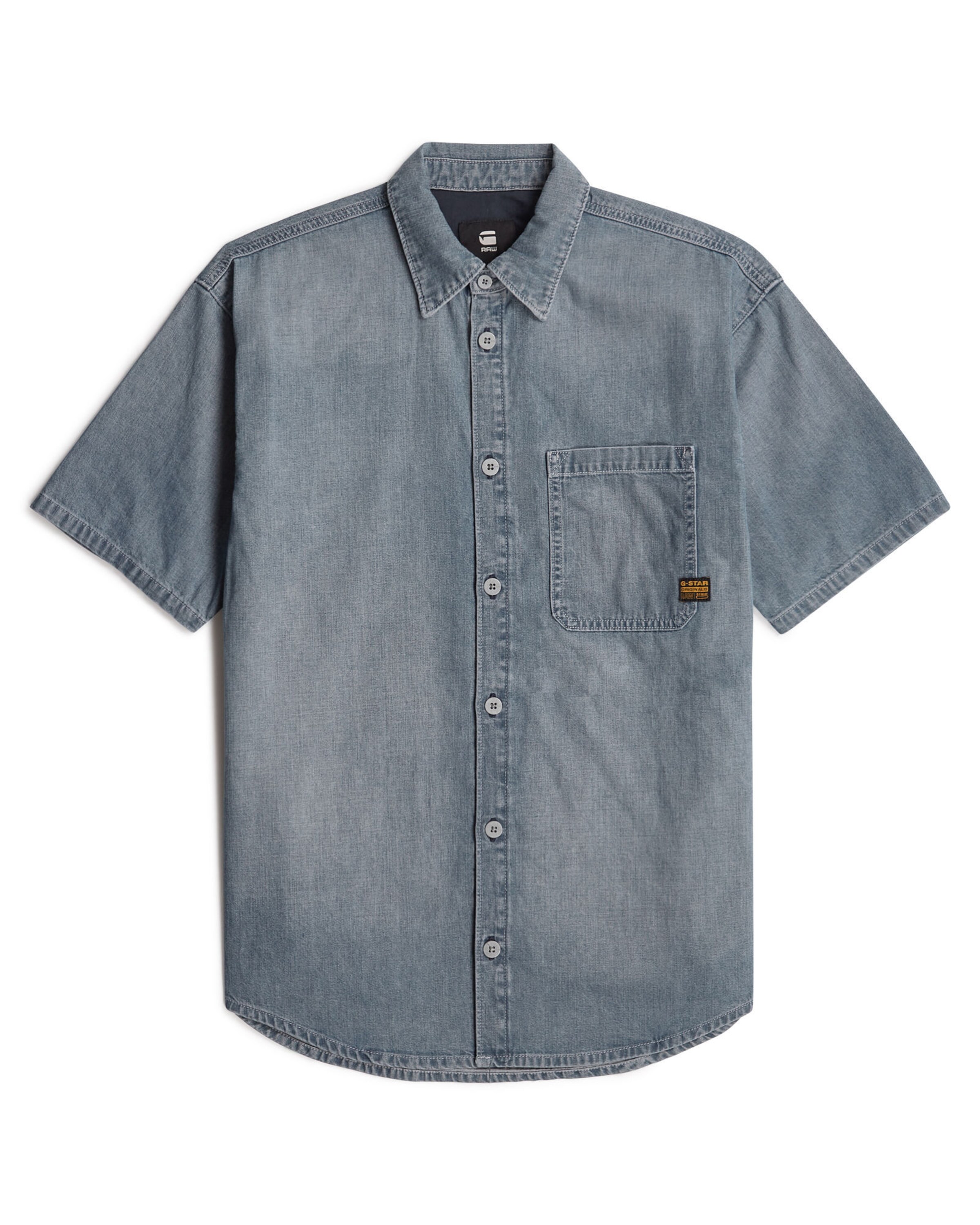 G-STAR Blouse in Blue: front