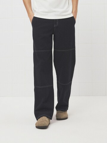 NAME IT Loosefit Jeans i sort: forside