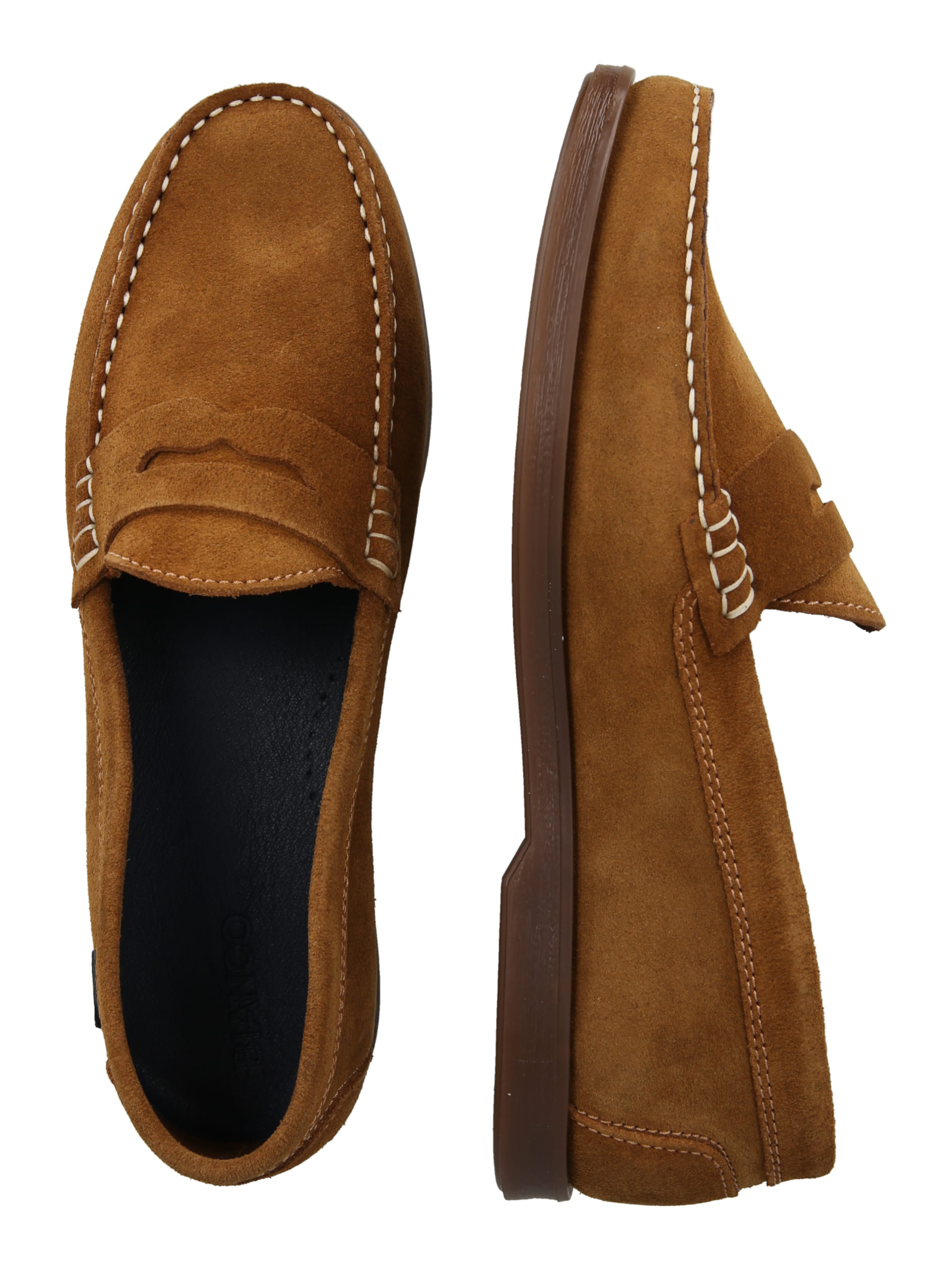 Bianco Мокасины 'Ibiza' в Коричневый