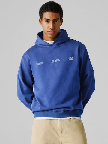 Red Bull Racing x Pepe Jeans Sweatshirt 'CIRCUIT' in Blue: front