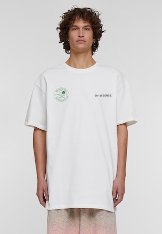 9N1M SENSE T-Shirt 'Sense' in Beige: Vorderseite