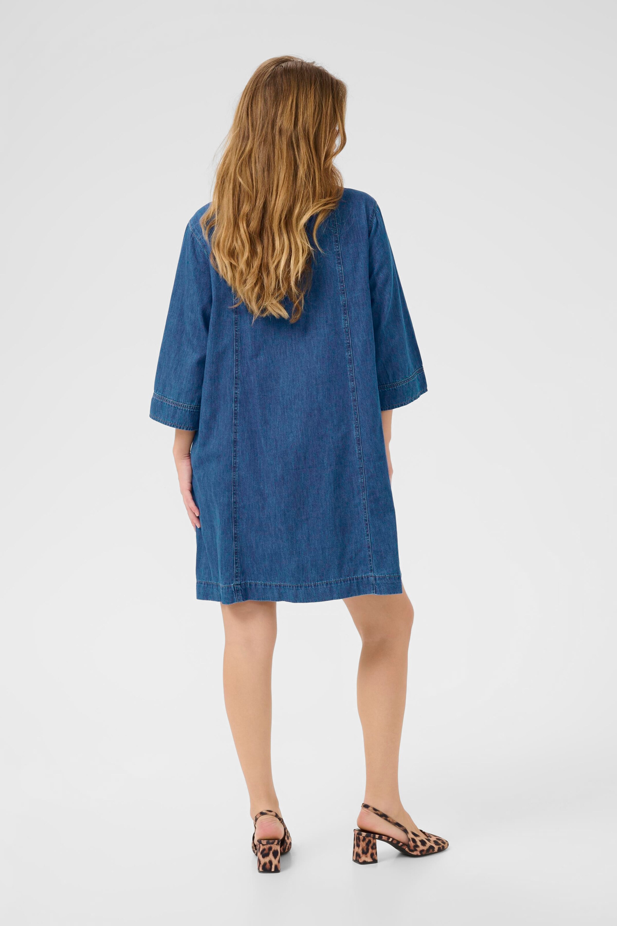 Robe-chemise 'Pin Arpa' CULTURE en bleu