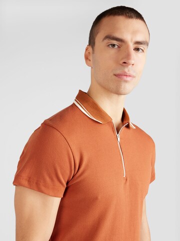 BURTON MENSWEAR LONDON Poloshirt in Rot