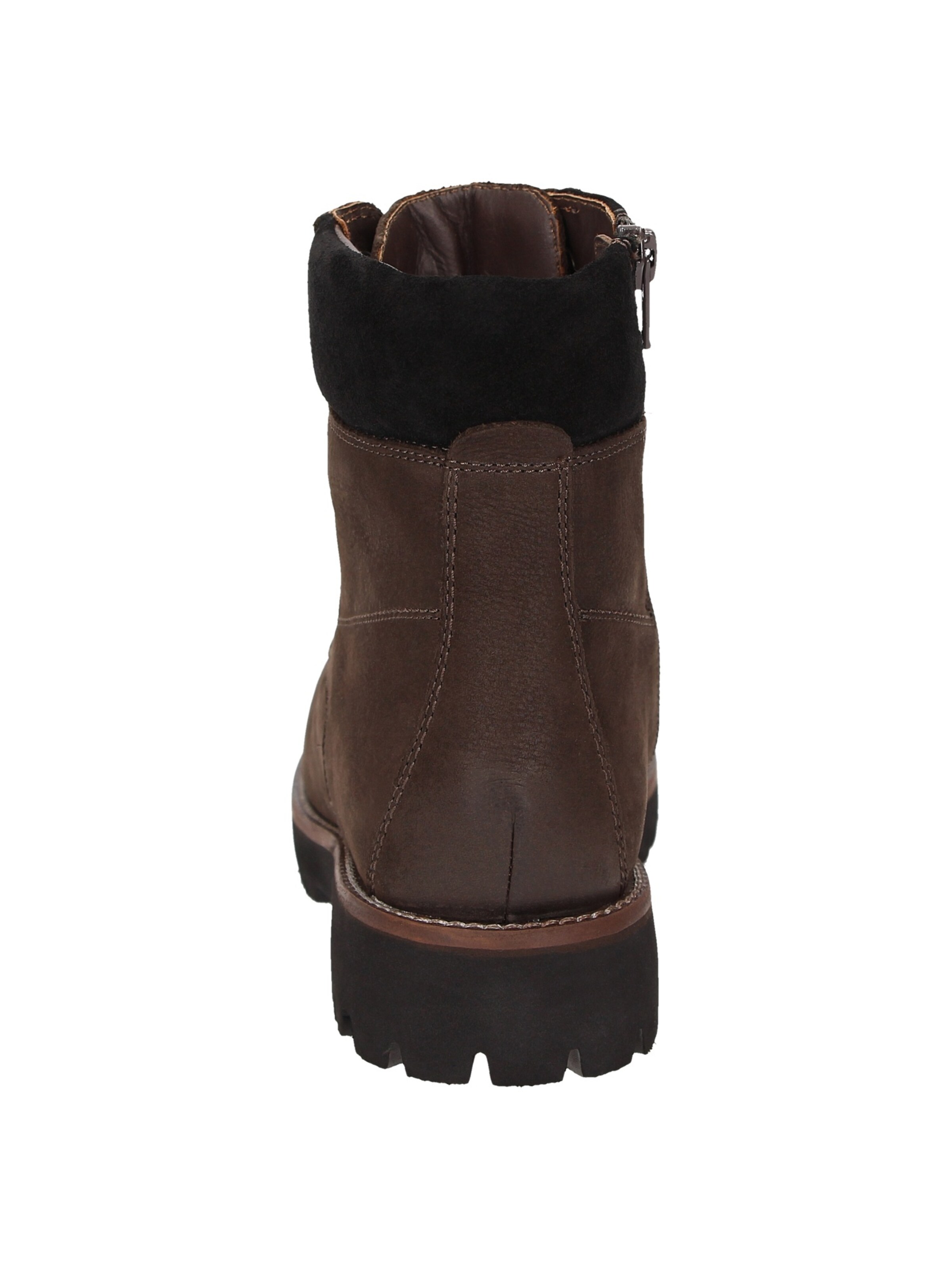 SIOUX Lace-Up Ankle Boots 'Elmiana' in Brown