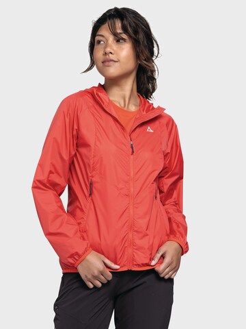 Schöffel Outdoor jacket ' Hiking Jacket Style Wutach WMS ' in Red: front
