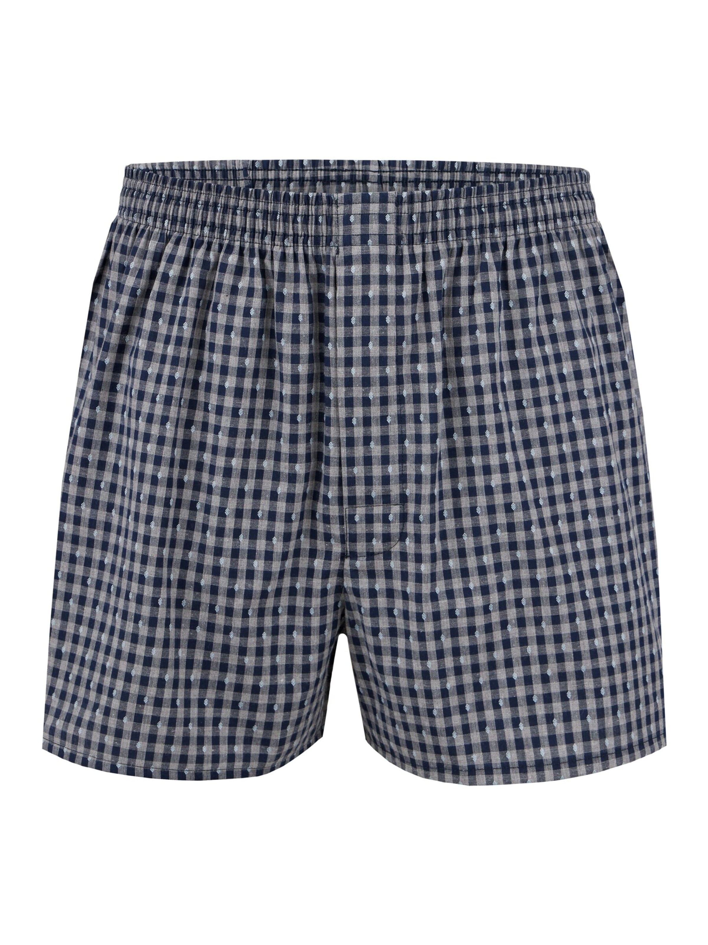 City Life Boxershorts 'City Life Boxershorts im 10er-Pack kariert' in Gemengde kleuren