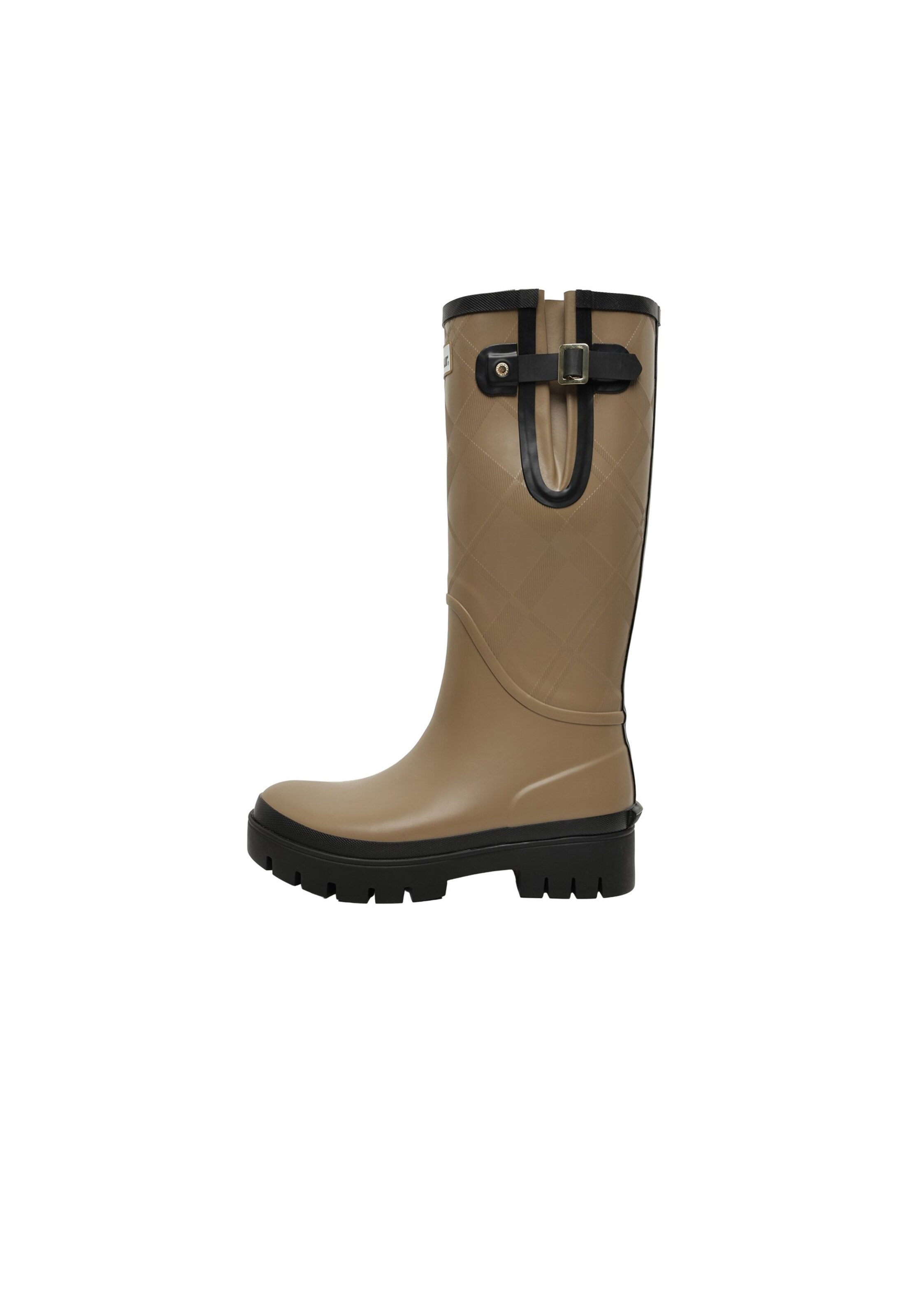 Barbour Rubber boot 'Militar' in Brown: front