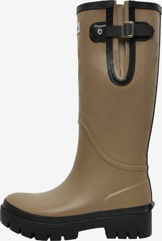 Barbour Rubber boot 'Militar' in Brown: front