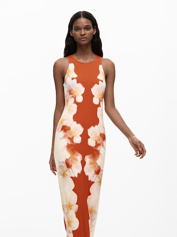 Desigual - Vestido em laranja