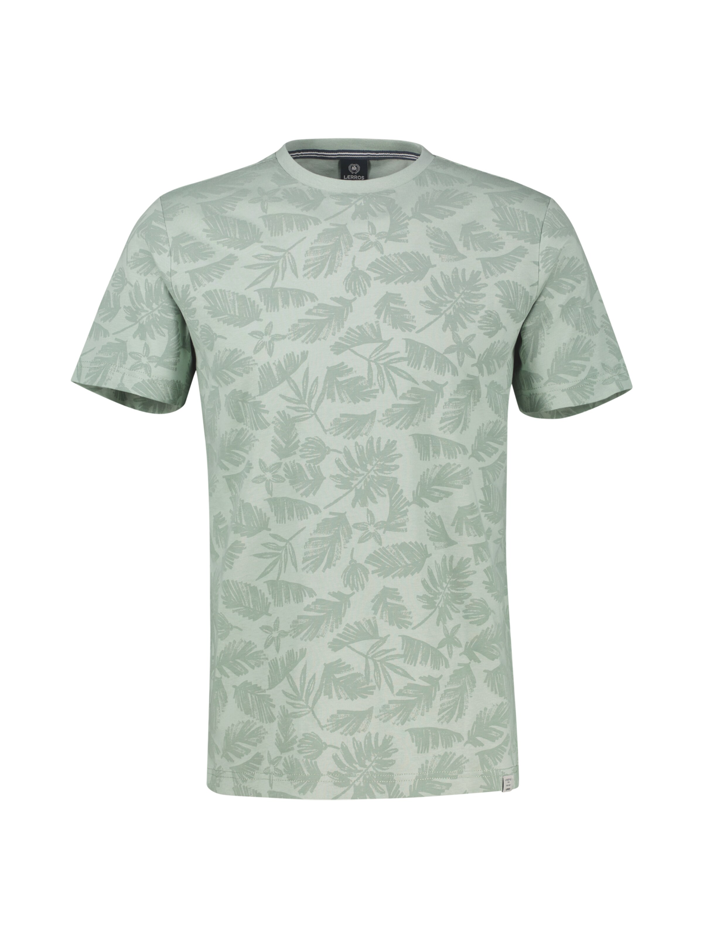 LERROS Shirt in Groen: voorkant