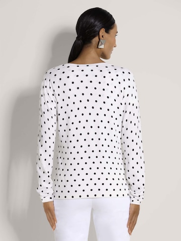 MADELEINE Gebreid vest in Wit