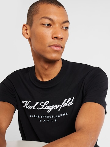 Karl Lagerfeld Shirt in Zwart