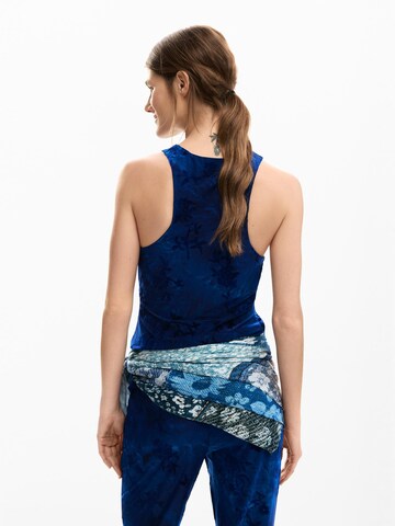 Desigual Тениска в синьо