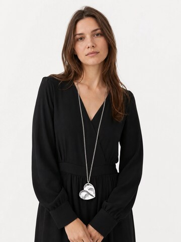 COLLEZIONE ALESSANDRO Necklace 'Cuore' in Silver