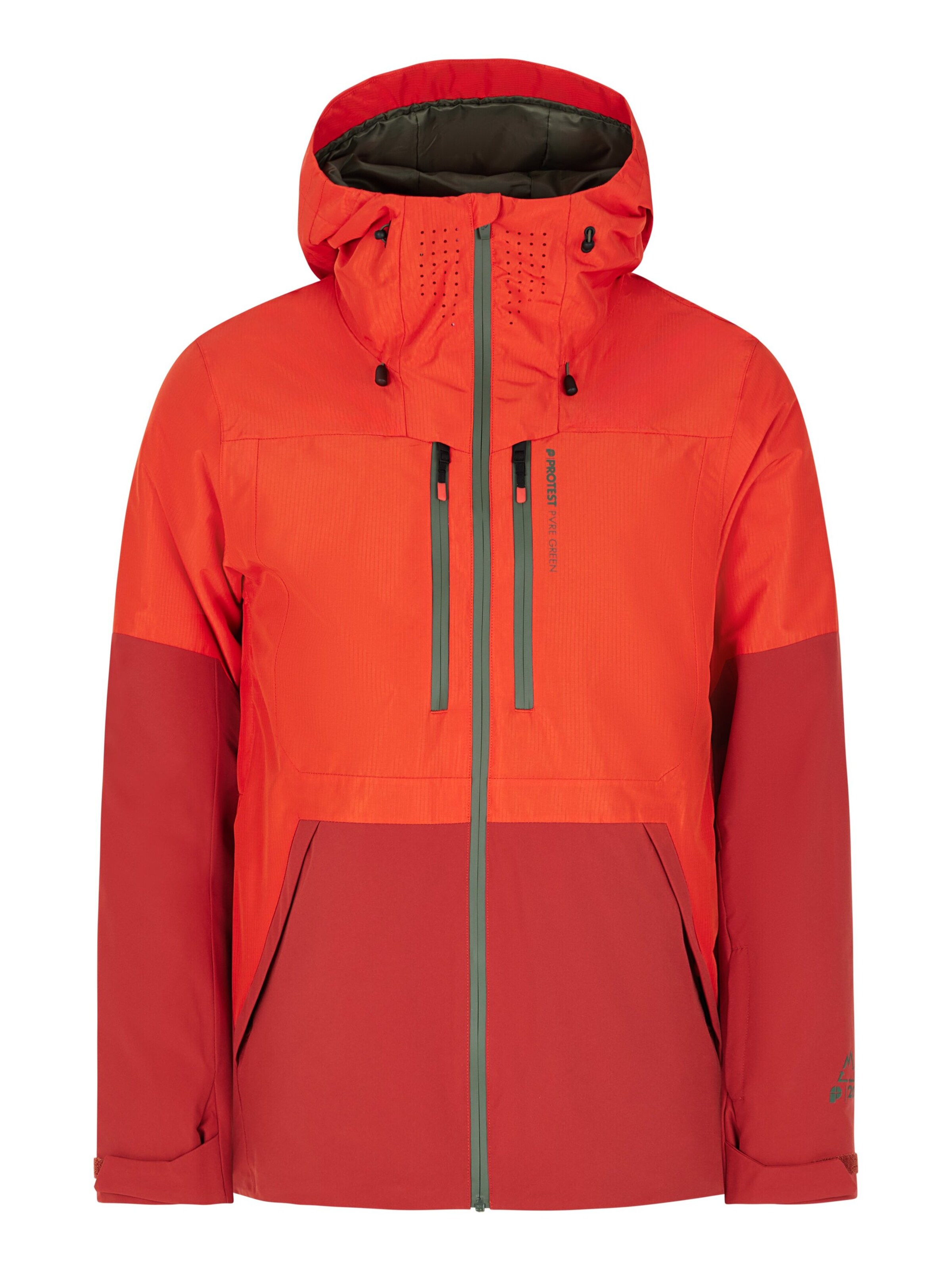 PROTEST Sportjacke 'PRTBAKIE'‌‌‌‌‌‌‌‌‌‌ in Orange: Vorderseite