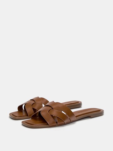Pull&Bear Pantoletter i brun