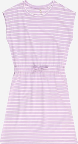 Robe 'May' KIDS ONLY en violet : devant