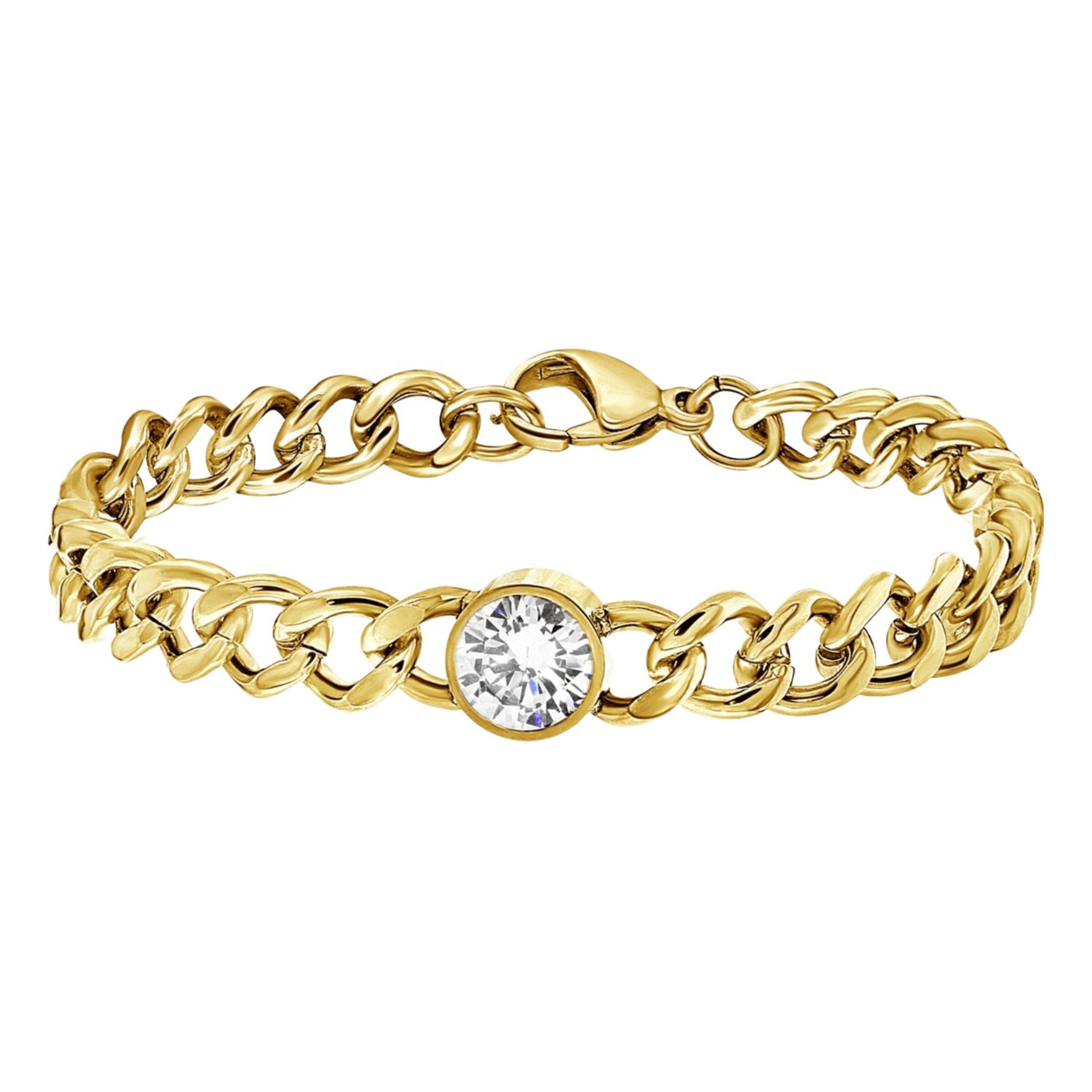 Lucardi Bracelet in Gold